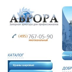«Торговый дом Аврора» - продажа запорной арматуры
